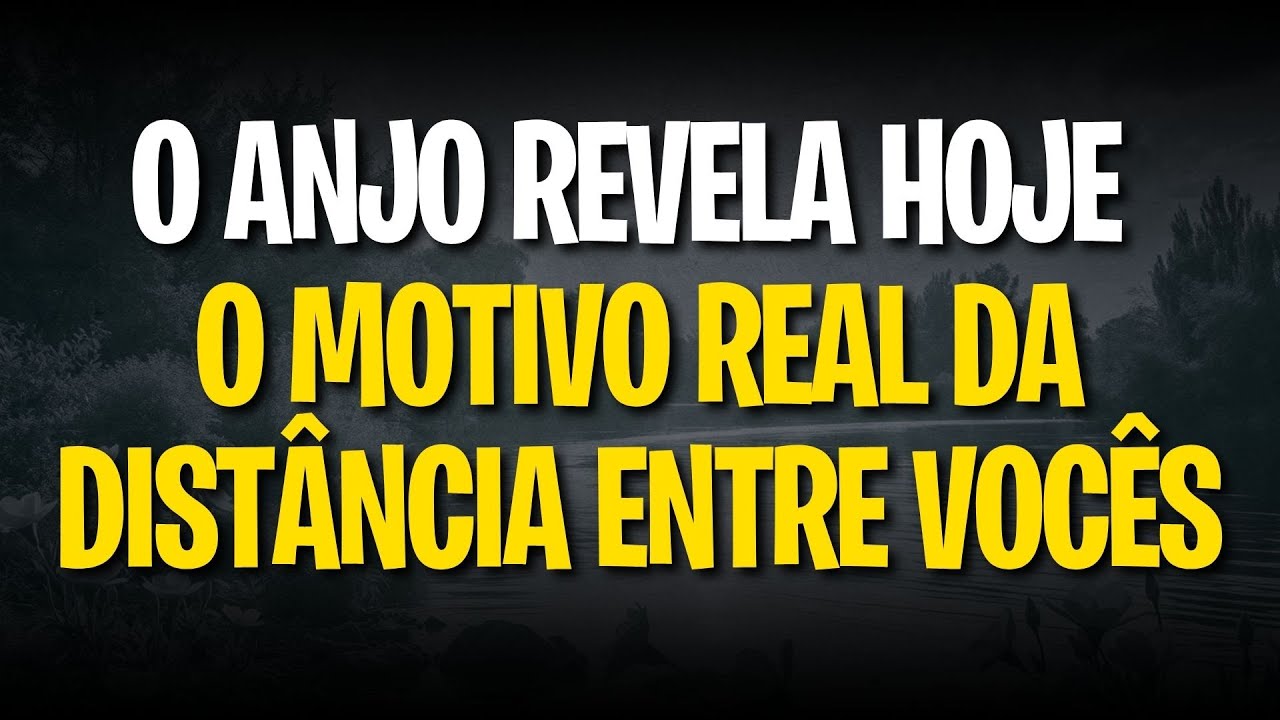 CHOQUE ESPIRITUAL: O ANJO REVELA HOJE O MOTIVO REAL DA DISTÂNCIA ENTRE VOCÊS