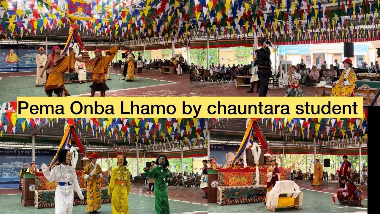 Pema Onba lhamo||chauntara student||Shoton day 2||Tibetanvlogger