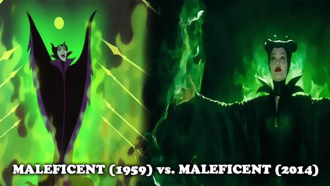 Sleeping Beauty (1959) vs Maleficent (2014) [similarities]