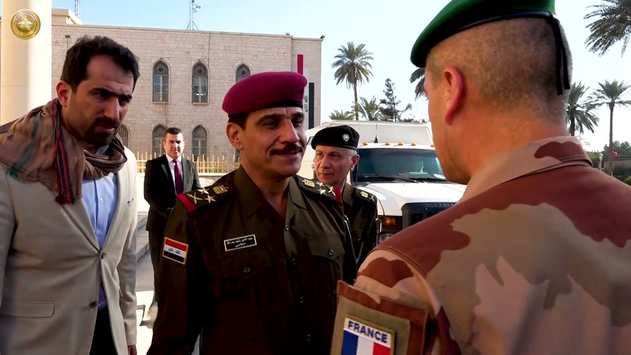 رئيس أركان الجيش يستقبل نظيره الفرنسي والوفد المرافق له