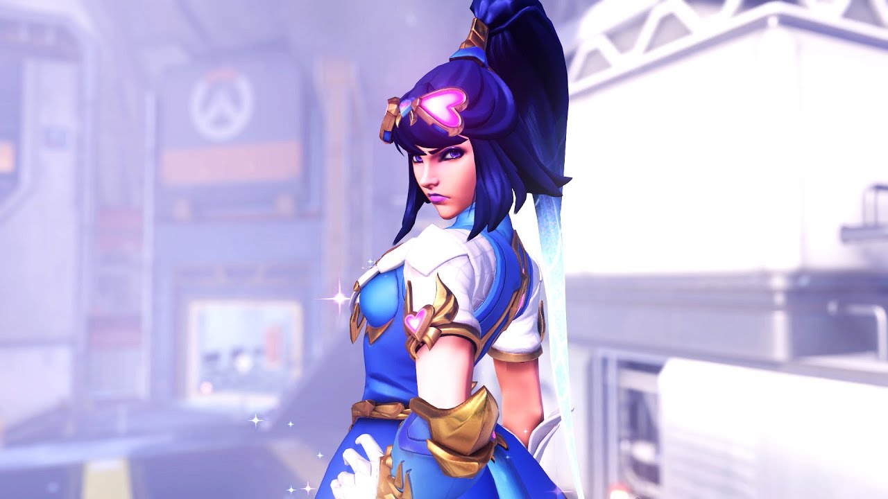 🩷Heart of Grace Widowmaker Skin Showcase 🕷️🩵Overwatch 2