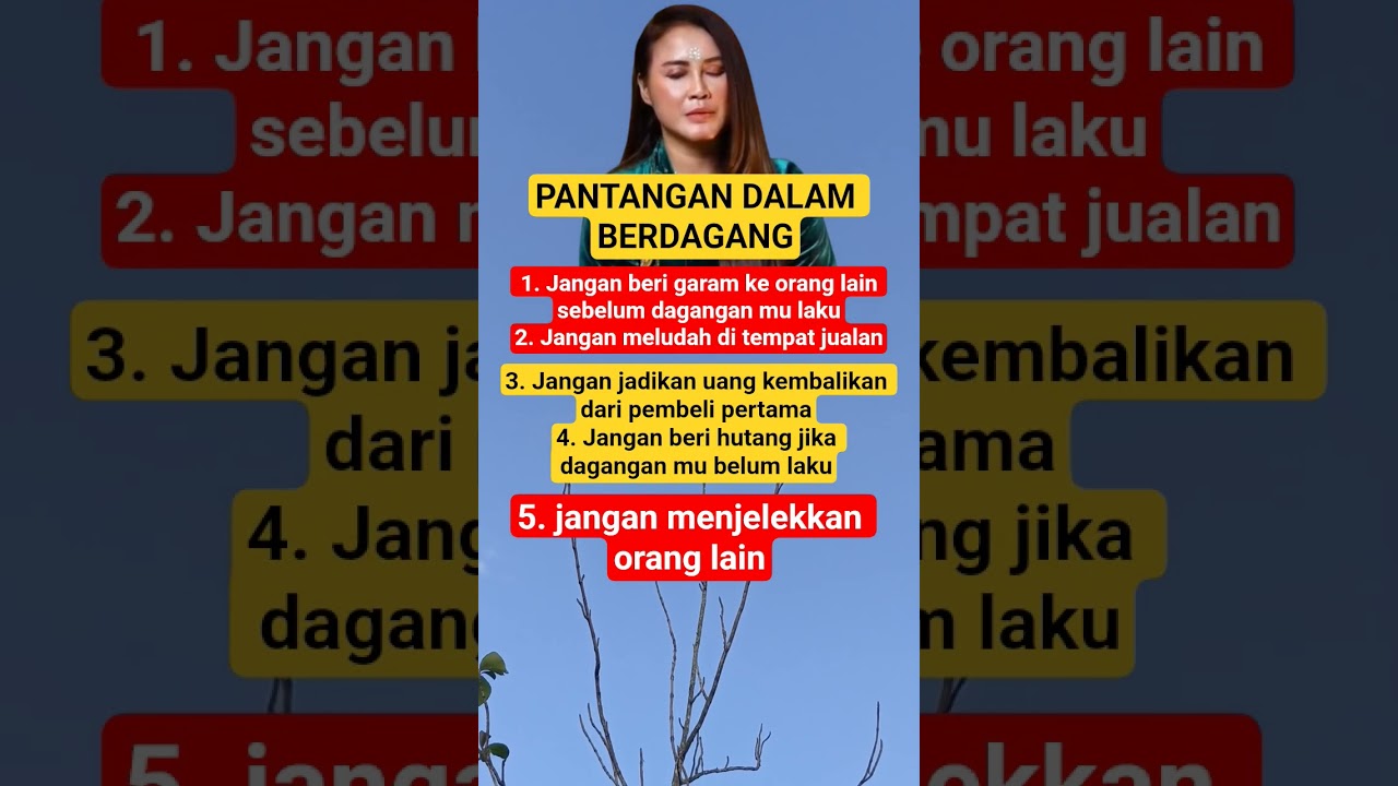 PANTANGAN DALAM BERDAGANG #shortvideo #motivasi #viral #ramalan