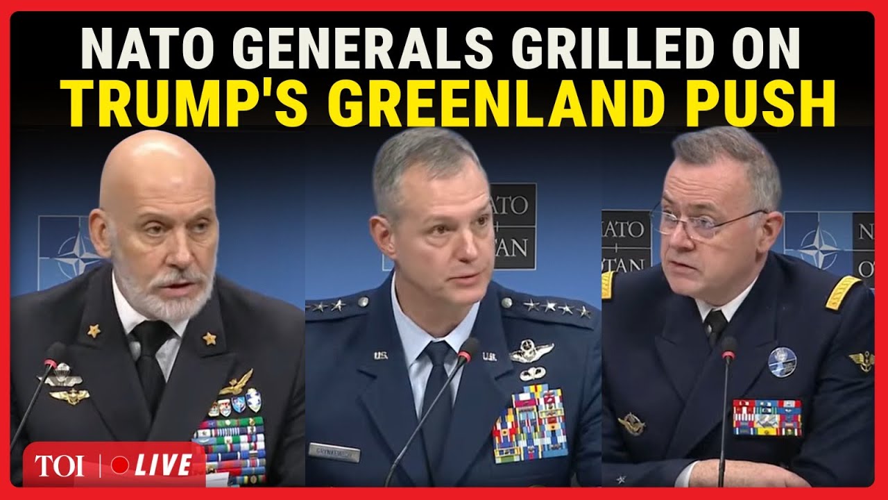 'Trump's Deal Will...': NATO Generals On Trump's Greenland Push, Arctic Security, Alliance F
