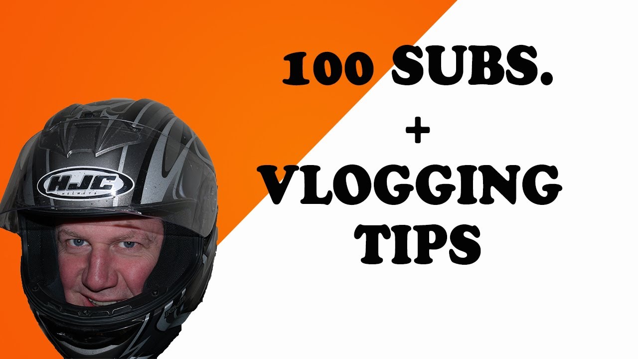100 Subscriptions | Bike Vlogging tips.