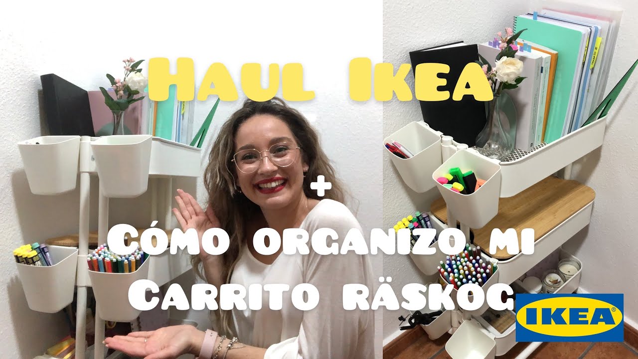 Haul Ikea 2021 + Cómo organizo Carrito RÄSKOG | IDEAS 💡+ RECOMENDACIONES IKEA