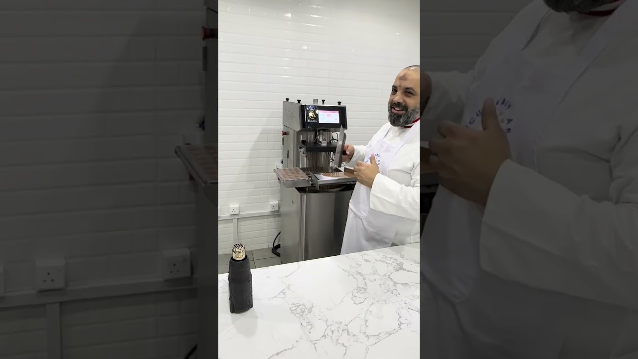 شرح كيف نعمل دوكما للقالب الشوكولاتة اول ما نشتريه ويكون ويكون جديد 