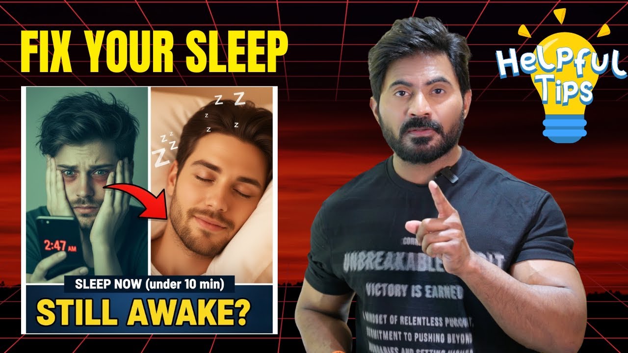 Fix Your Sleep in 10 Minutes | Good Sleep Tips in Telugu - VENKAT FITNESS
