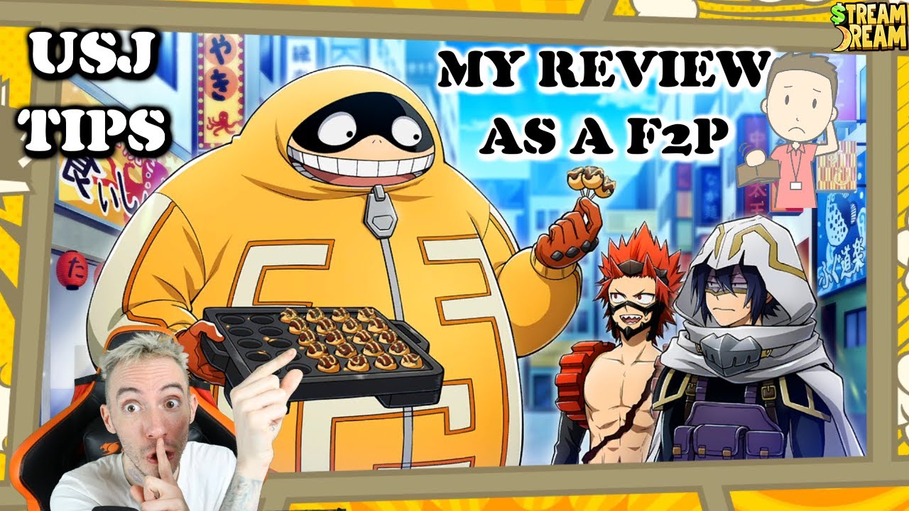 USJ Guide & My Review As A F2P My Hero Ultra Impact