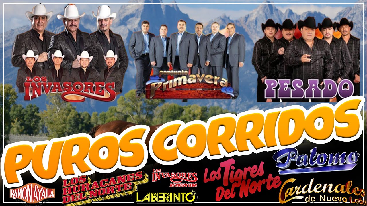 Corridos de Lucha Libre ⭐⭐⭐Puros Corridos Viejitos Pero Chingones - Mix De Corridos y Canciones
