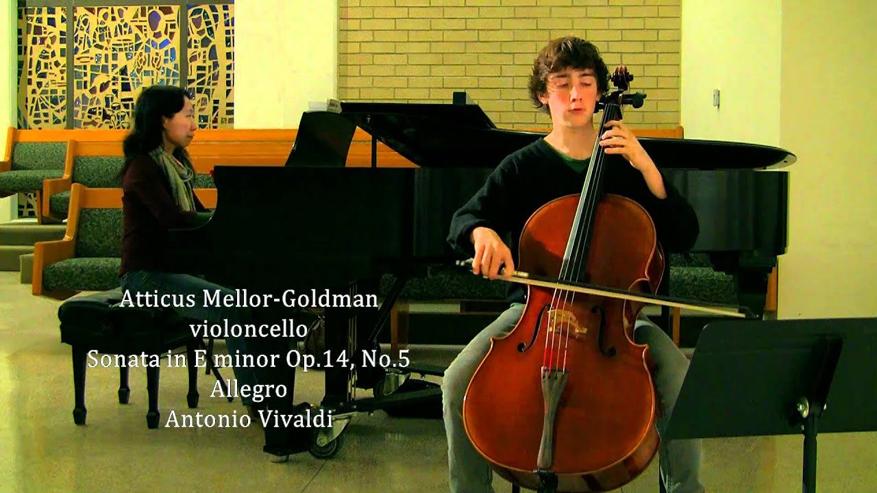 Atticus Mellor-Goldman plays Sonata in E minor - Vivaldi