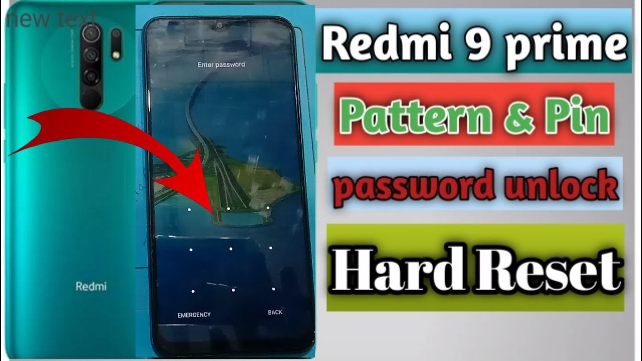 Redmi 9 Prime Hard Reset