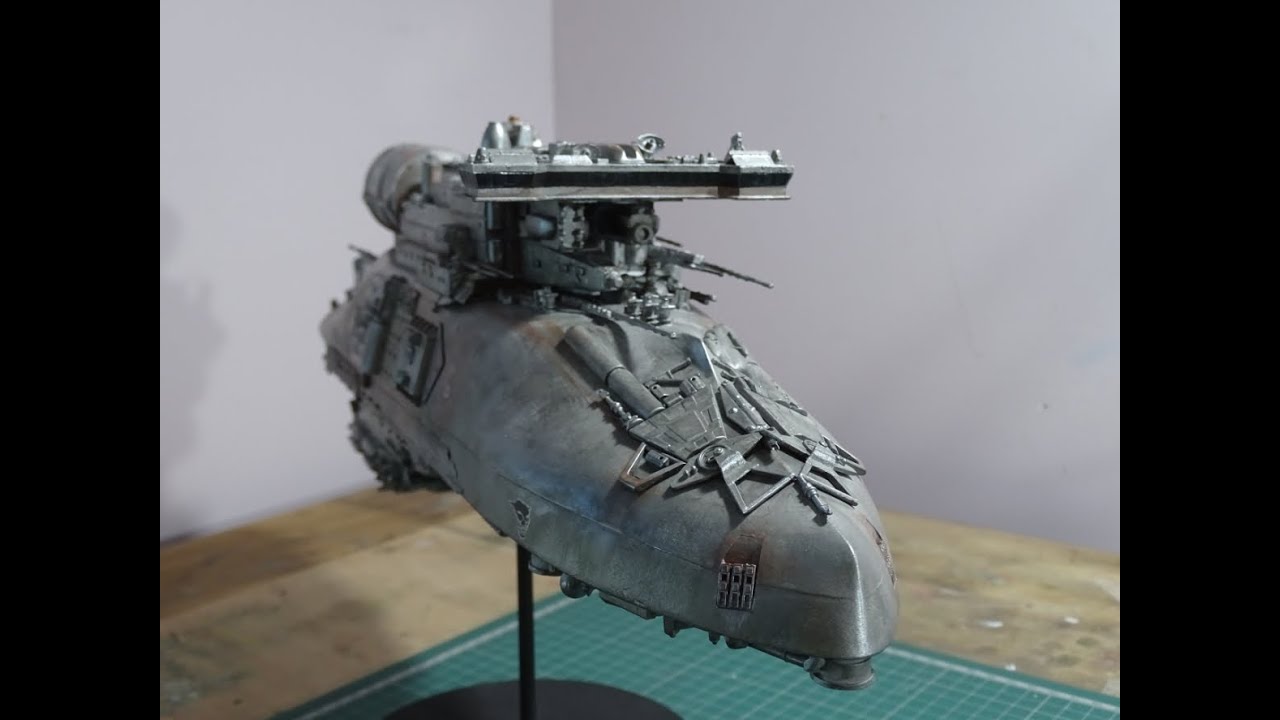 Kitbashed Deep Space Freighter   SD 480p