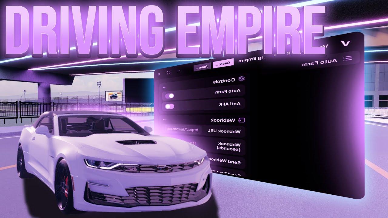 [NEW] Driving Empire Script -- Auto Farm, Auto Race (No Key) Mobile & Pc !!