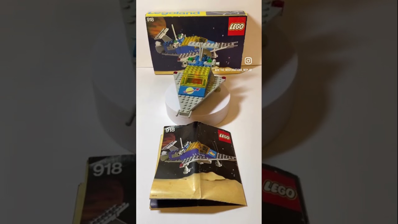 Vintage Lego Classic Space 918 Space Transport (1979) Full Review on Channel 