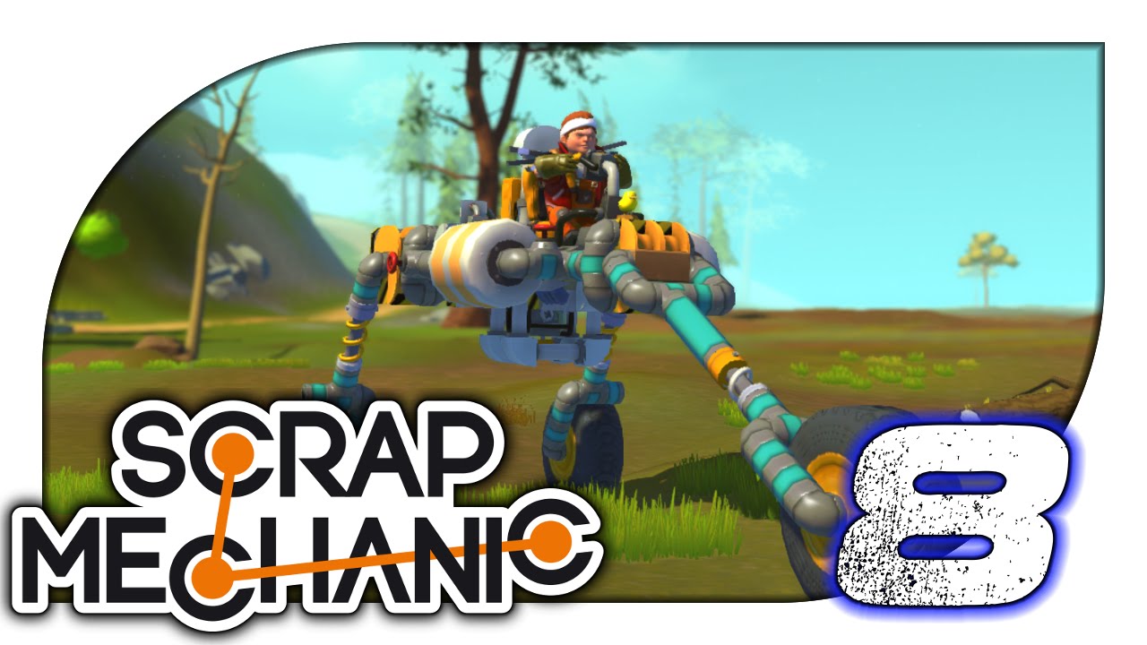 Scrap Mechanic - 8. Transforming Trike - Let's Play Scrap Mechanic Gameplay