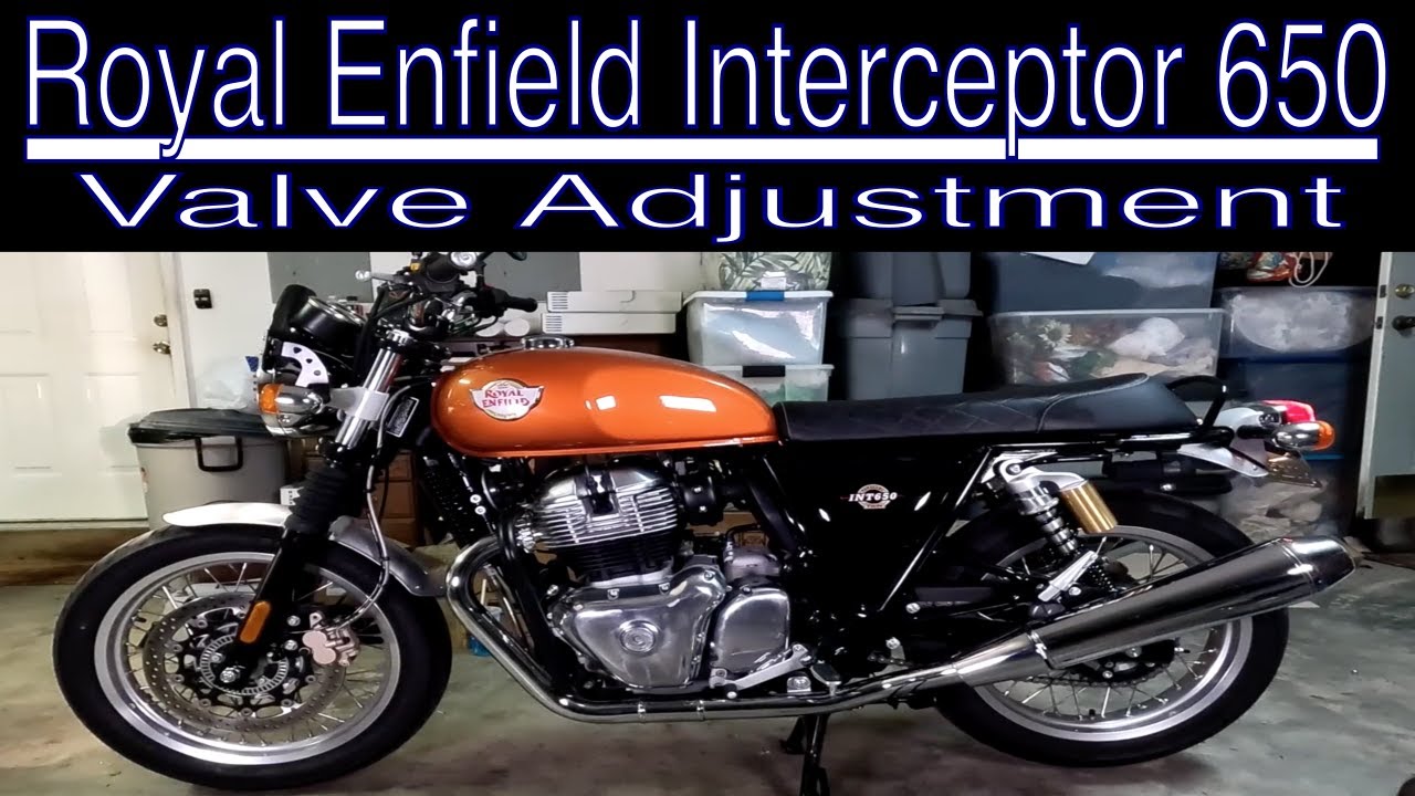 Royal Enfield Interceptor 650 - Valve Adjustment