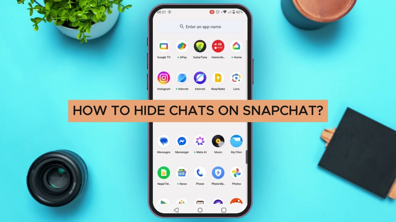 Как скрыть чаты в Snapchat | Как сделать переписку в Snapchat приватной 2026