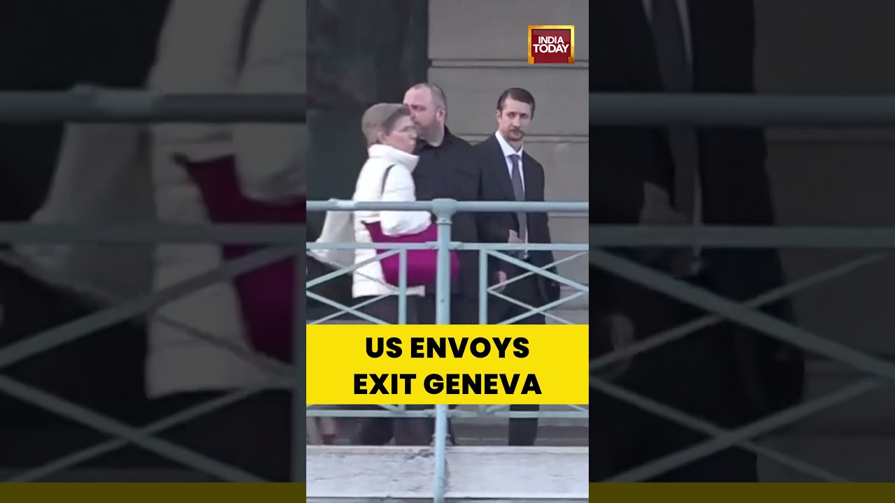 US Envoys Jared Kushner And Steve Witkoff Leave Geneva After Ukraine Peace Talks