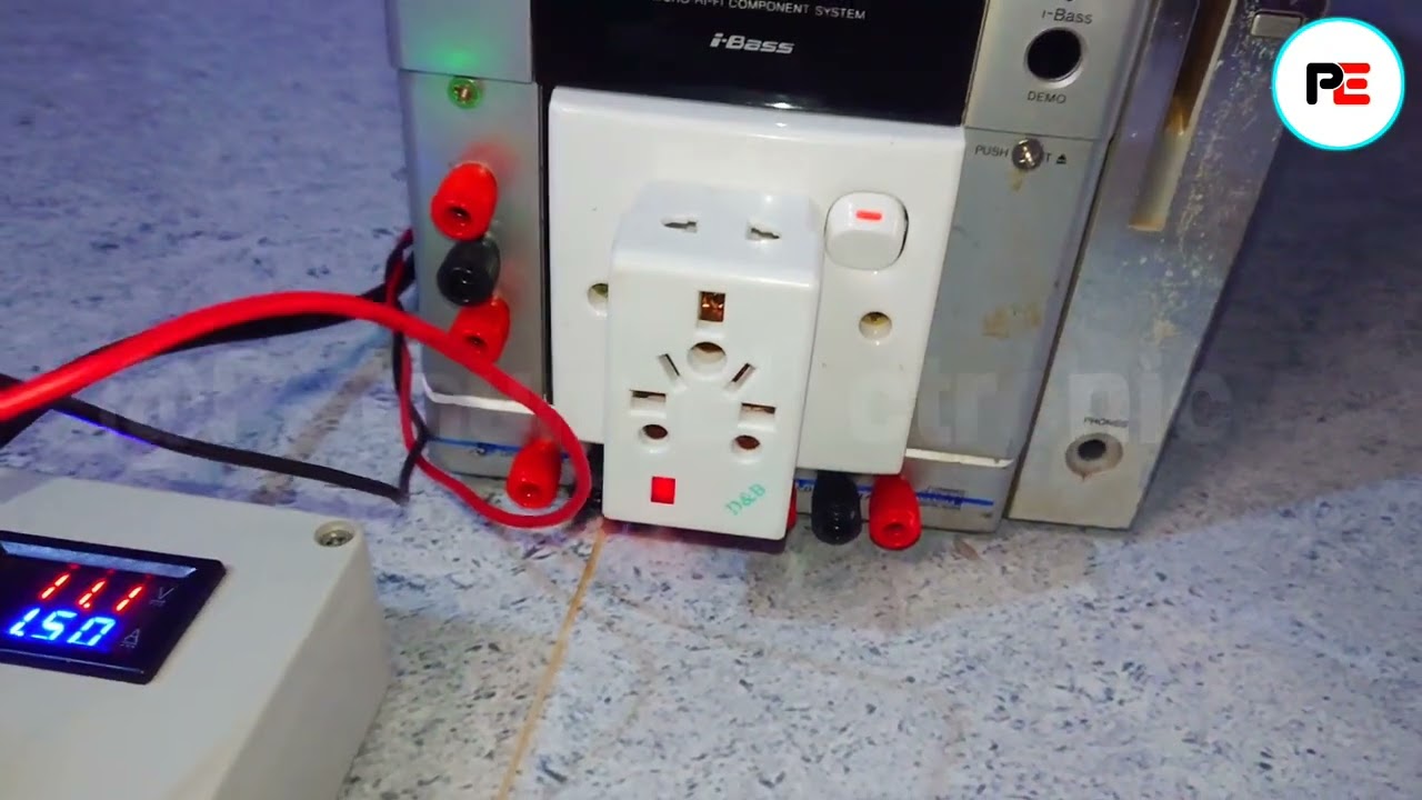 How To make Power Supply and Inverter Unit/DC To AC Sinhala