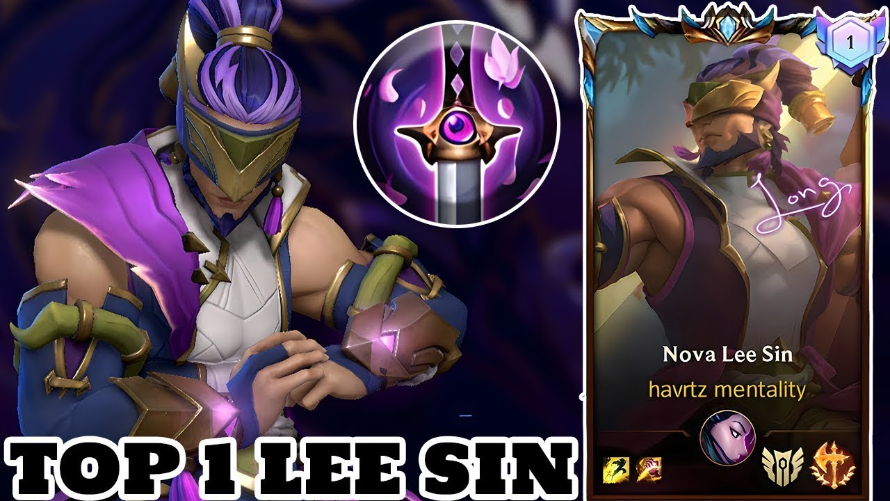 Wild Rift Lee Sin - Top 1 Lee Sin Gameplay Rank Sovereign