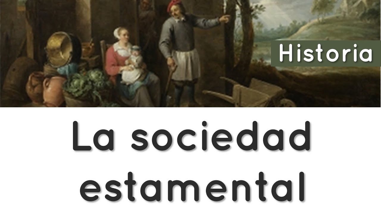 ⭐La sociedad estamental, la &eacute;poca del absolutismo 📘 aulamedia