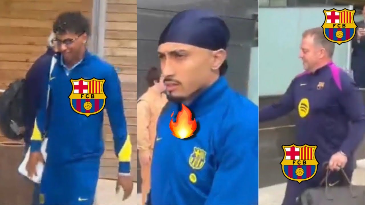 Arrival✅WATCH🔥Barca players arriving at hotel ahead of Copa del Rey game Vs ATM. Remontada 