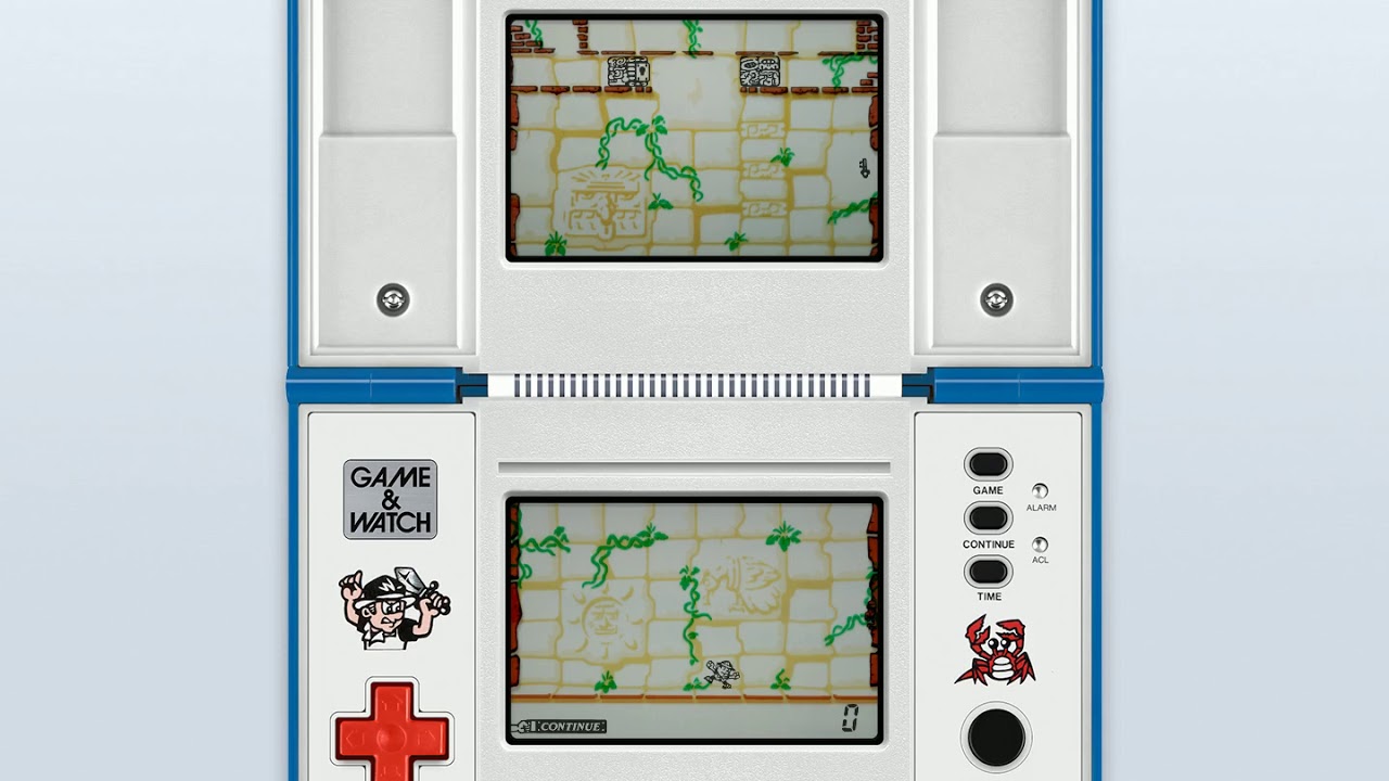 Game & Watch - Gold Cliff (c)1988 Nintendo [MAME emulation footage]