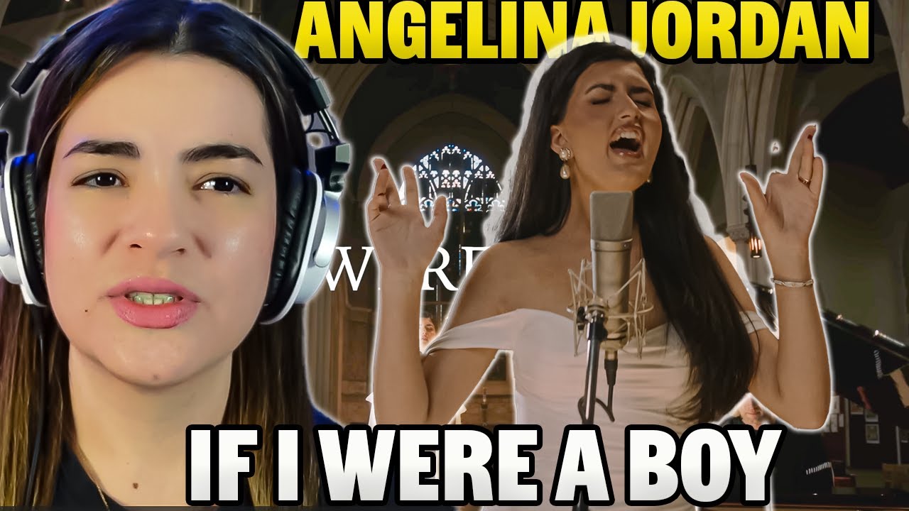 Angelina Jordan - If I Were A Boy (Piano Diaries by Toby gad)  | REACTION