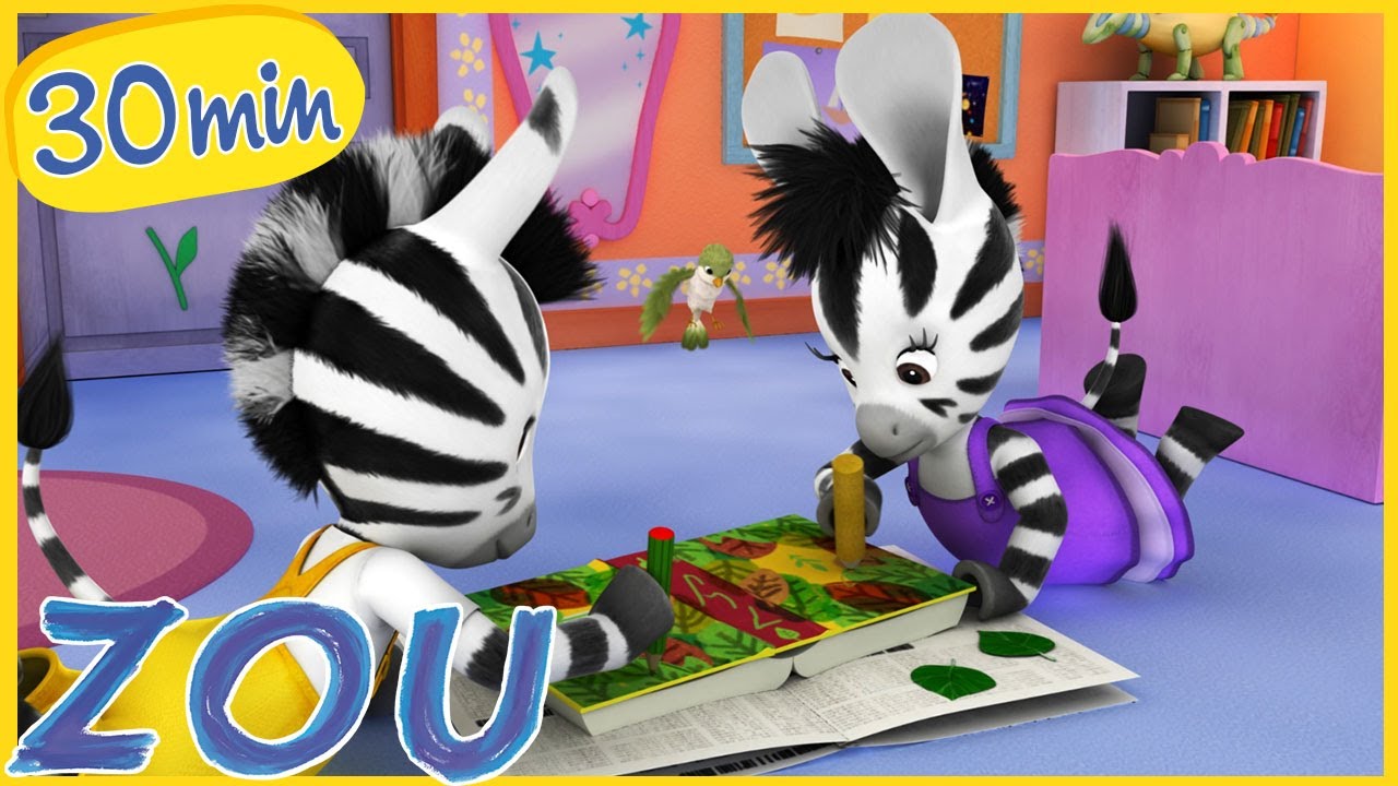 Zou in het Nederlands 🦓 Het natuurproject 🌳 kinderen cartoon
