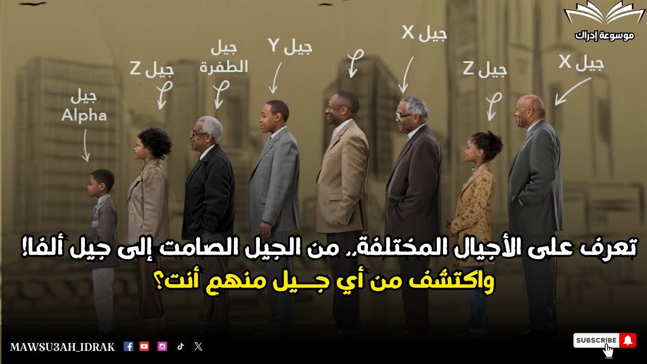 الأجيال عبر الزمن! كيف تطور العالم من جيل الطفرة إلى جيل ألفا؟