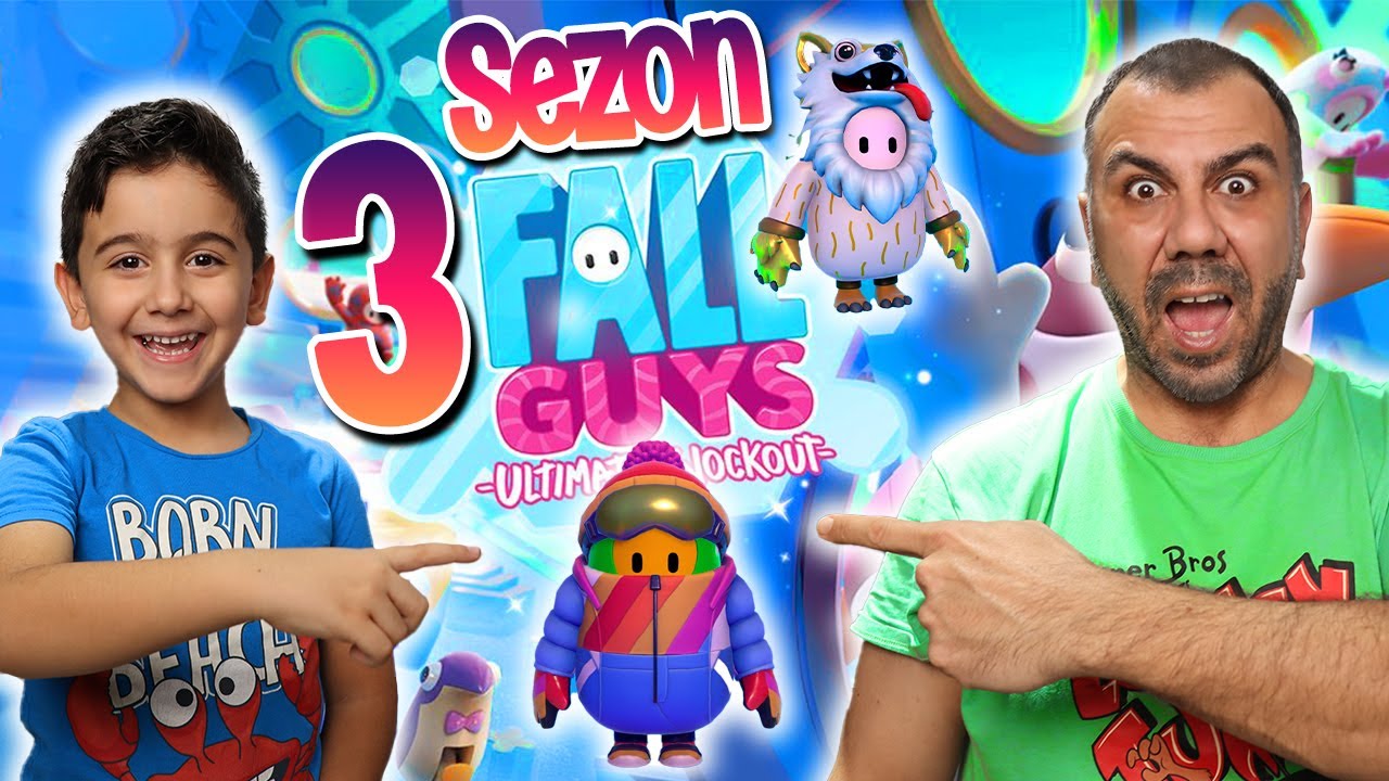 SEZON 3 YENİ KOST&Uuml;MLER YENİ HARİTA (Fall Guys T&uuml;rk&ccedil;e)