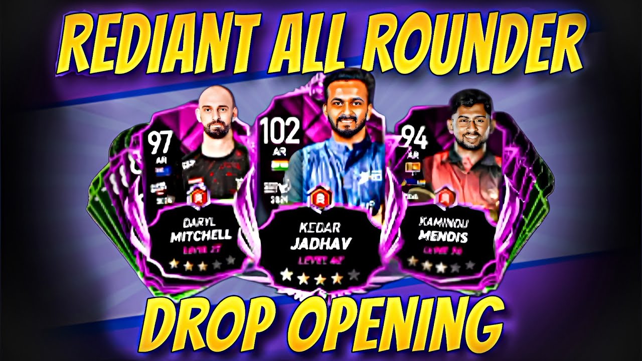 Radiant All Rounder Pack Opening 🔥 #dreamcricket25 