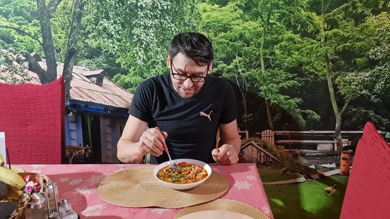 Am pregătit mâncare de mazăre cu aripioare de pui!