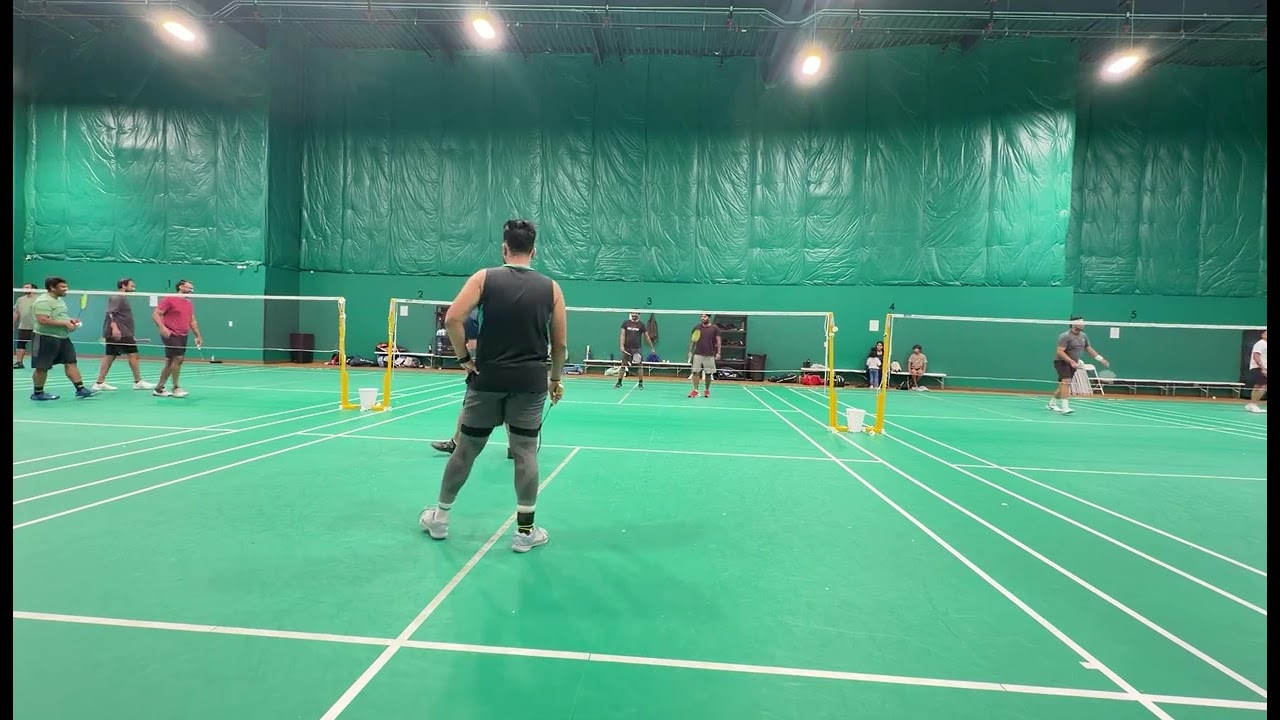 Doubles Game 3 @Austinbadmintontube 