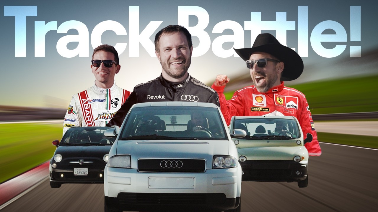 Doug DeMuro vs Friends at the Race Track!