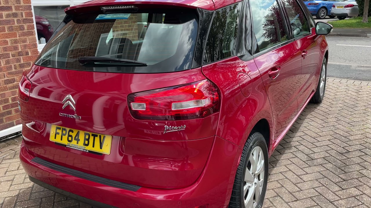 Citroen C4 Picasso 1.6 e-HDi Airdream VTR+ ETG6 5dr 2014 (64)24,519 miles Diesel Automatic