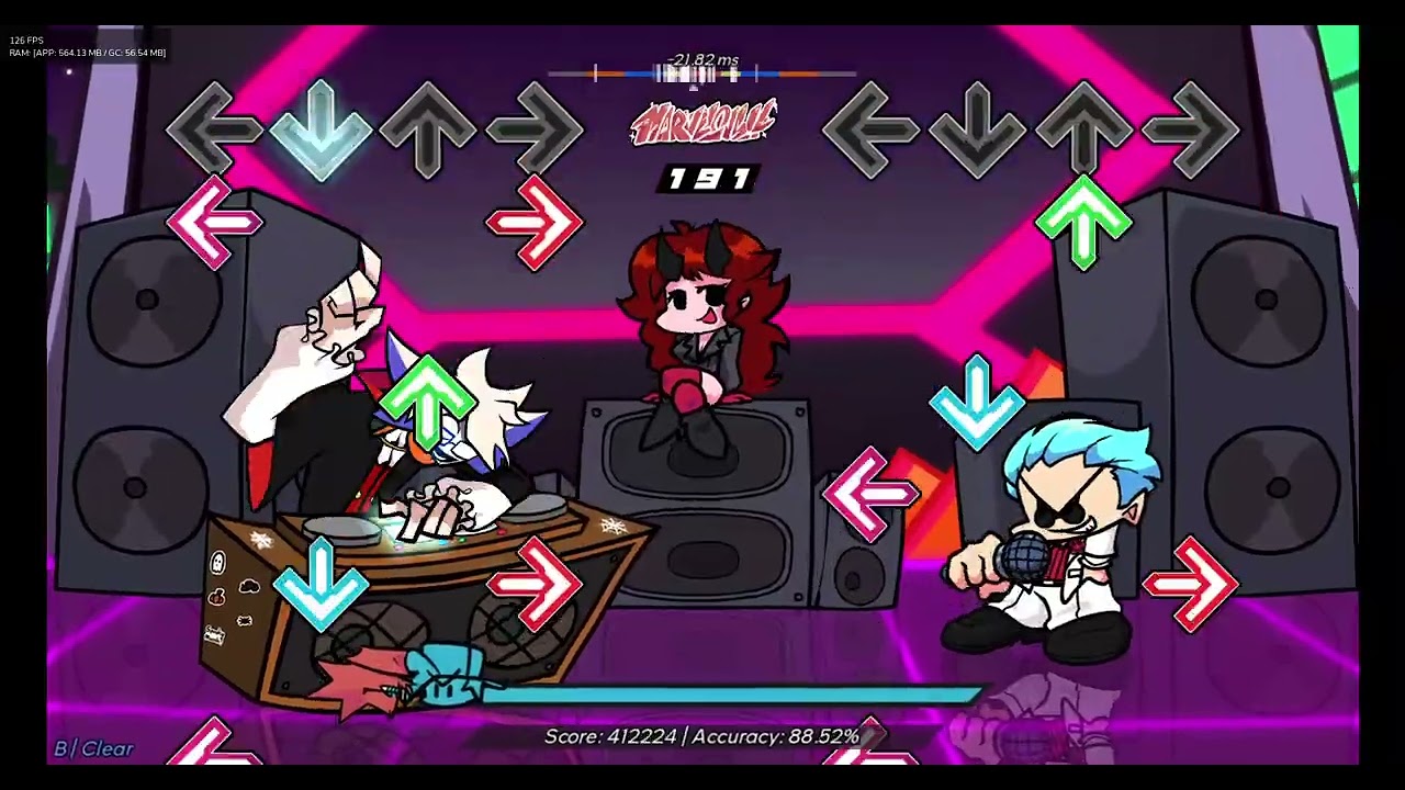 Friday Night Funkin'  Vs  Camellia 고스트VIP클리어 Friday night Punkin Vs Camellia Ghost VIP Clear