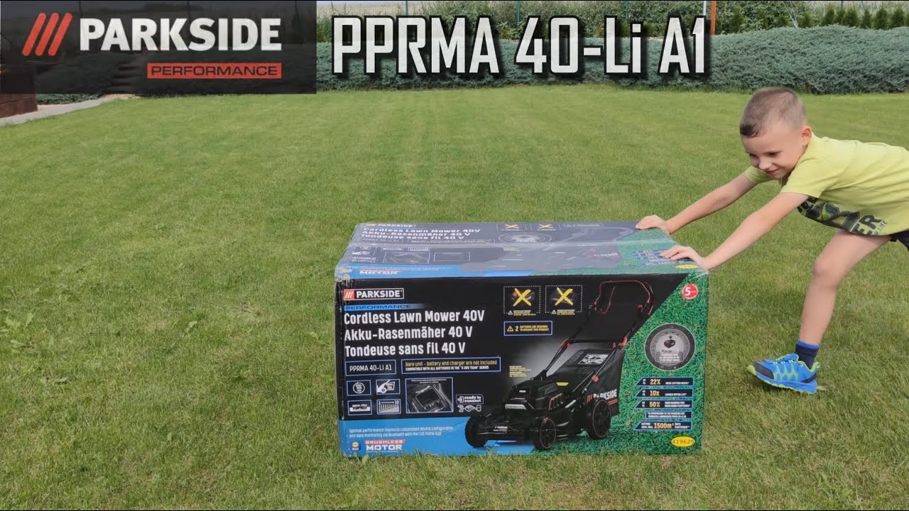 The Best Cordless Lawn Mower Parkside PPRMA 40 Li A1