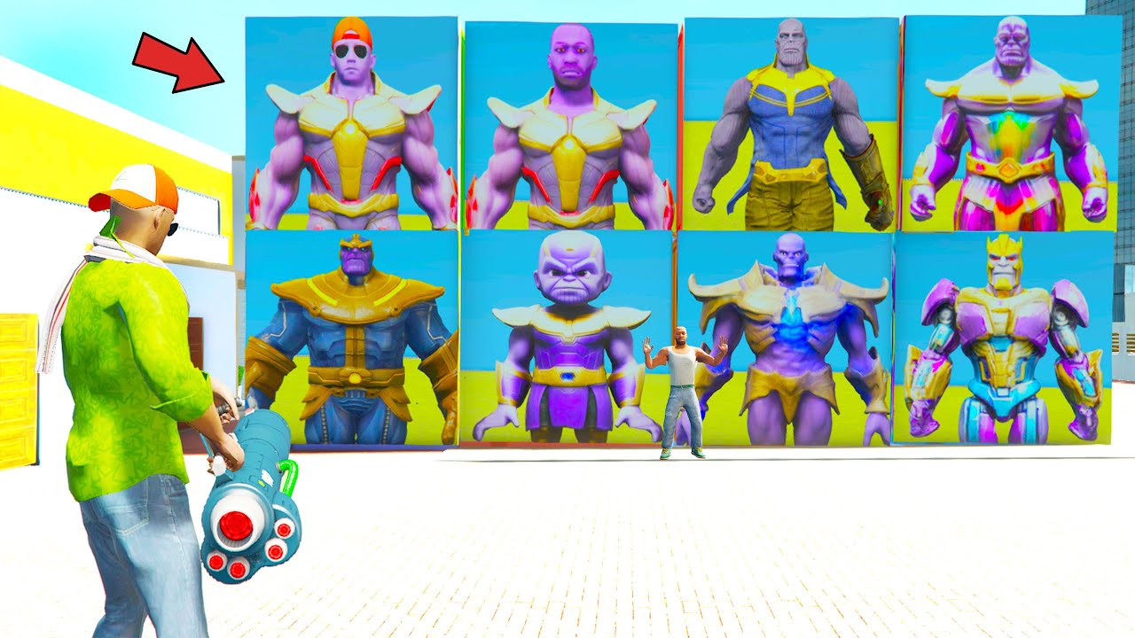😱 Franklin Open Thanos Mystery Containers 💥😡 Indian Theft Auto💥🤡Indian Bike Driving 3D