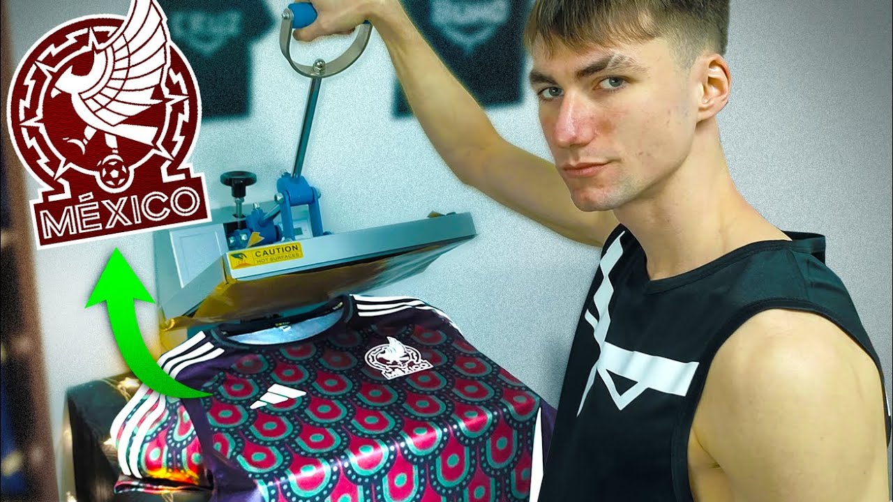 1 DÍA HACIENDO la PEOR CAMISETA de MÉXICO❌
