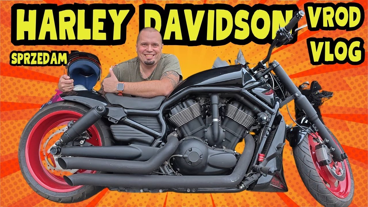 Harley Davidson Vrod Custom  VLOG SPRZEDAM + KONKURS