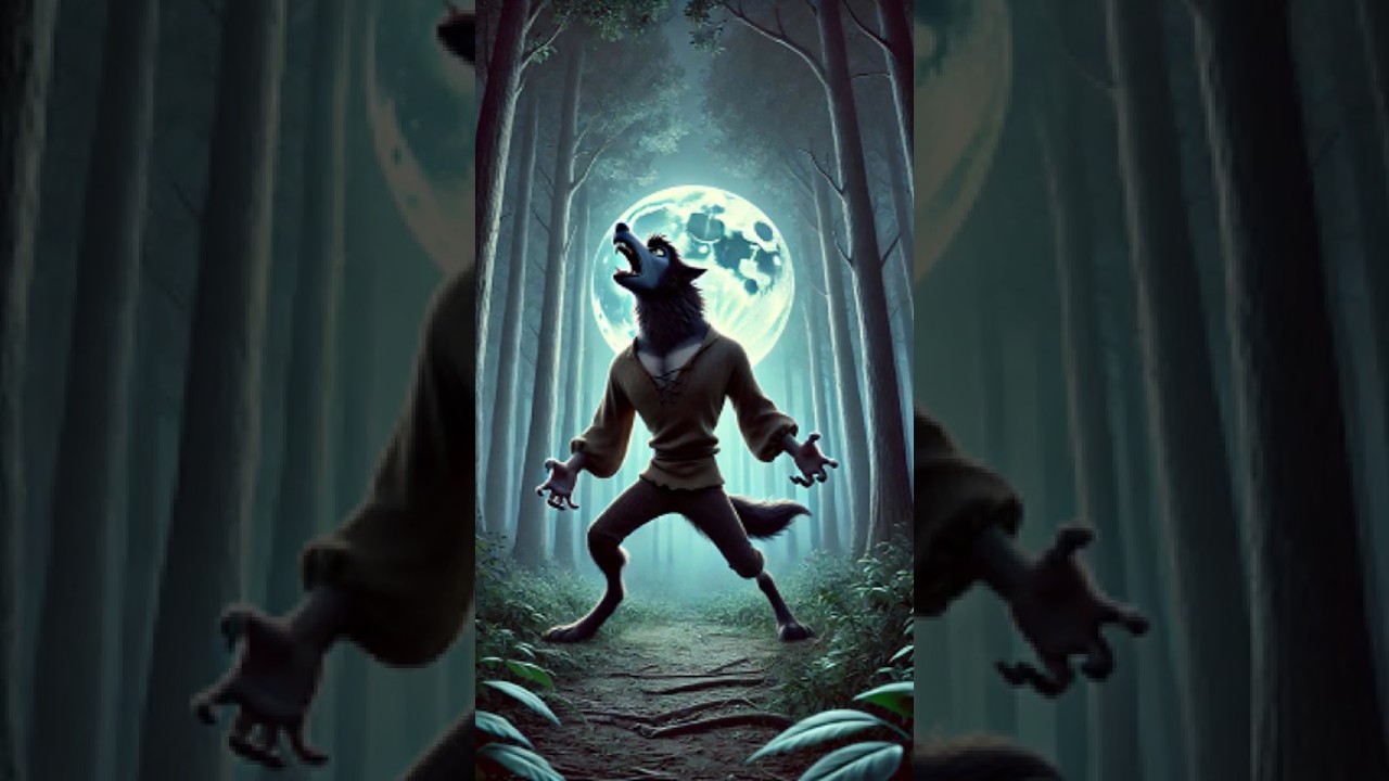 El Hombre Lobo Y La Luna Llena 🐺