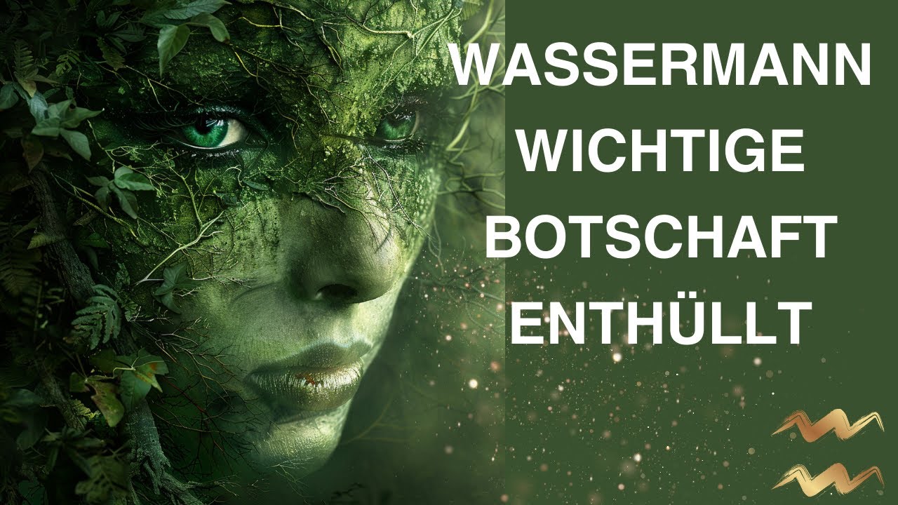 Wassermann ♒ Unglaubliche Botschaft aus dem spirituellen Reich 🔮✨