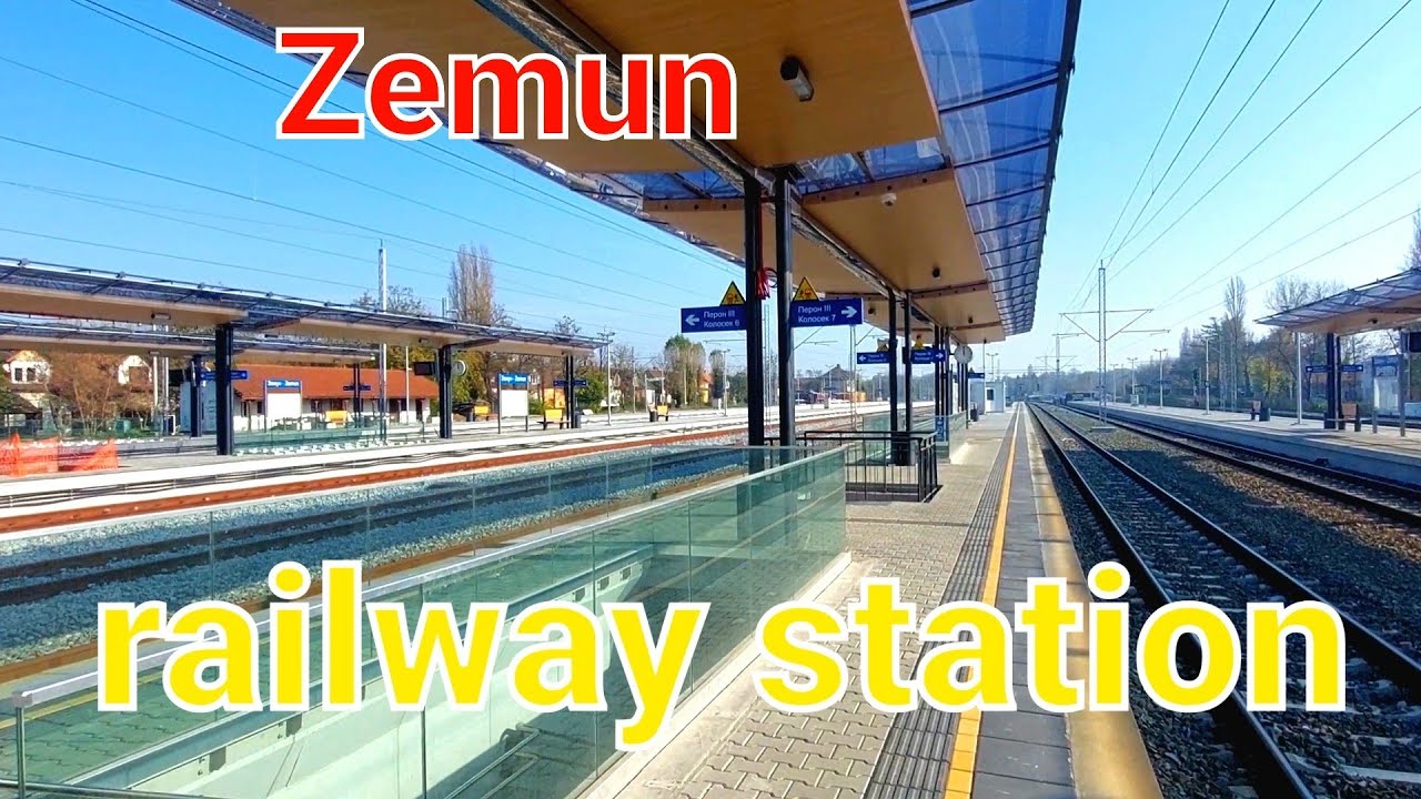 ŽELEZNIČKA STANICA ZEMUN GRADILIŠTE SE PROŠIRILO KAMERE I NA PERONIMA, POSTAVLJENE ŠINE DUŽ PERONA