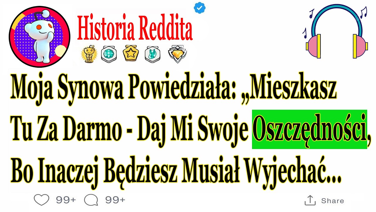 Moja Synowa Powiedziała: „Mieszkasz Tu Za Darmo - Daj Mi Swoje Oszczędności, Bo Inaczej Będziesz....