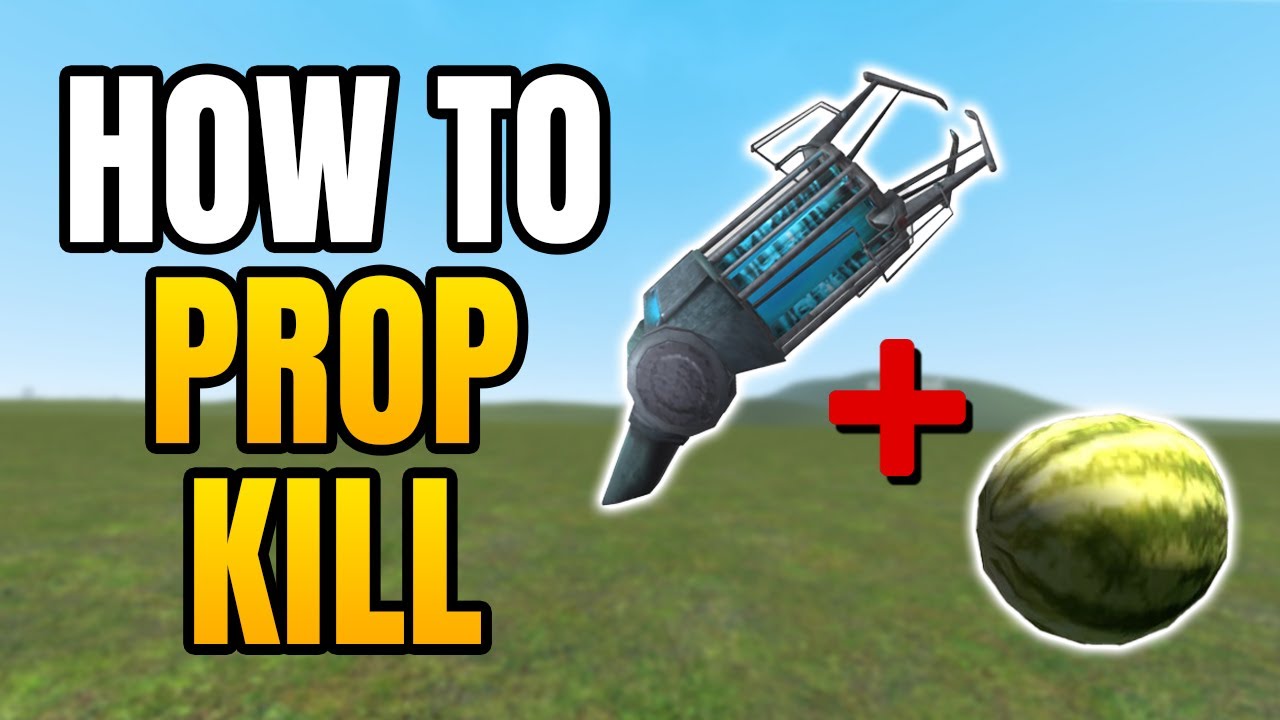 GMod - How To Prop Kill | Change Physics Gun Wheel Speed In Garry's Mod