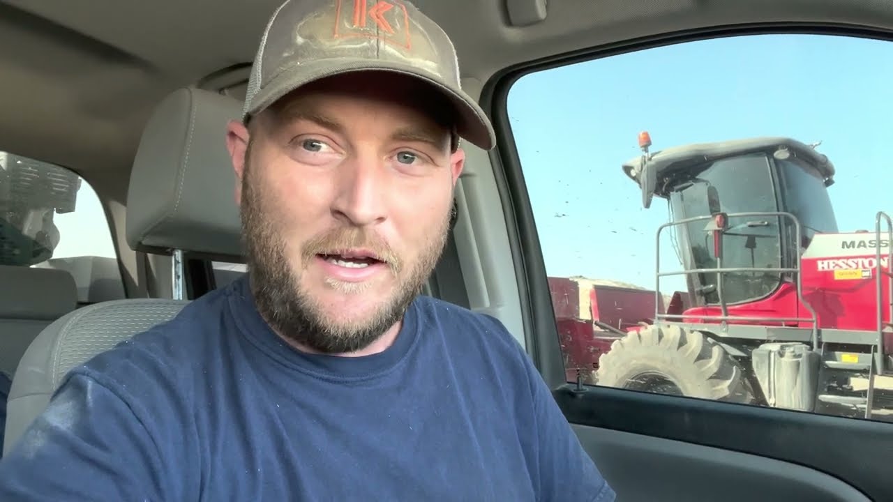 Massey 9980 swather review 1080 hours!