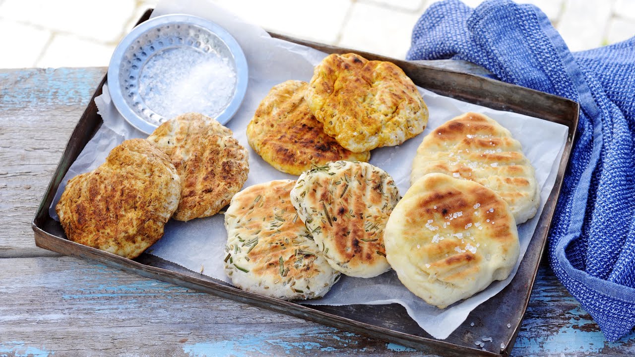 Platbrood van de barbecue - Allerhande
