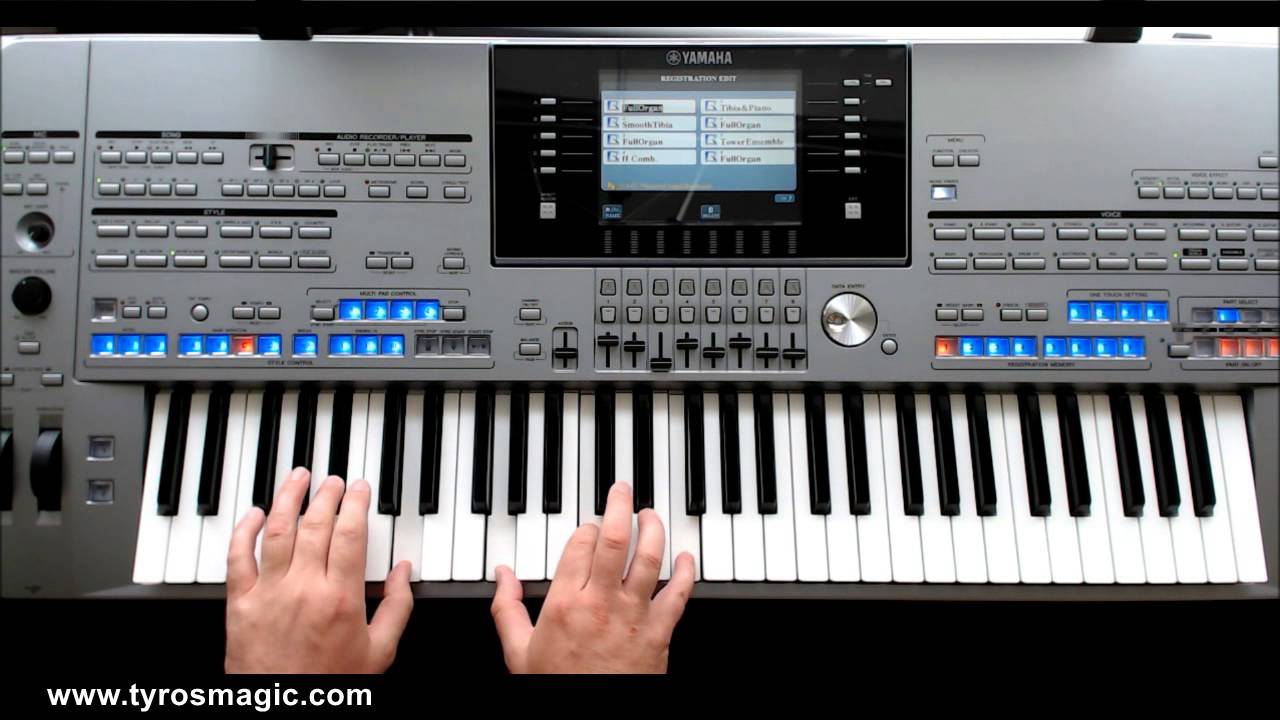 Tyros Magic - Theatre Organ Showcase Demo
