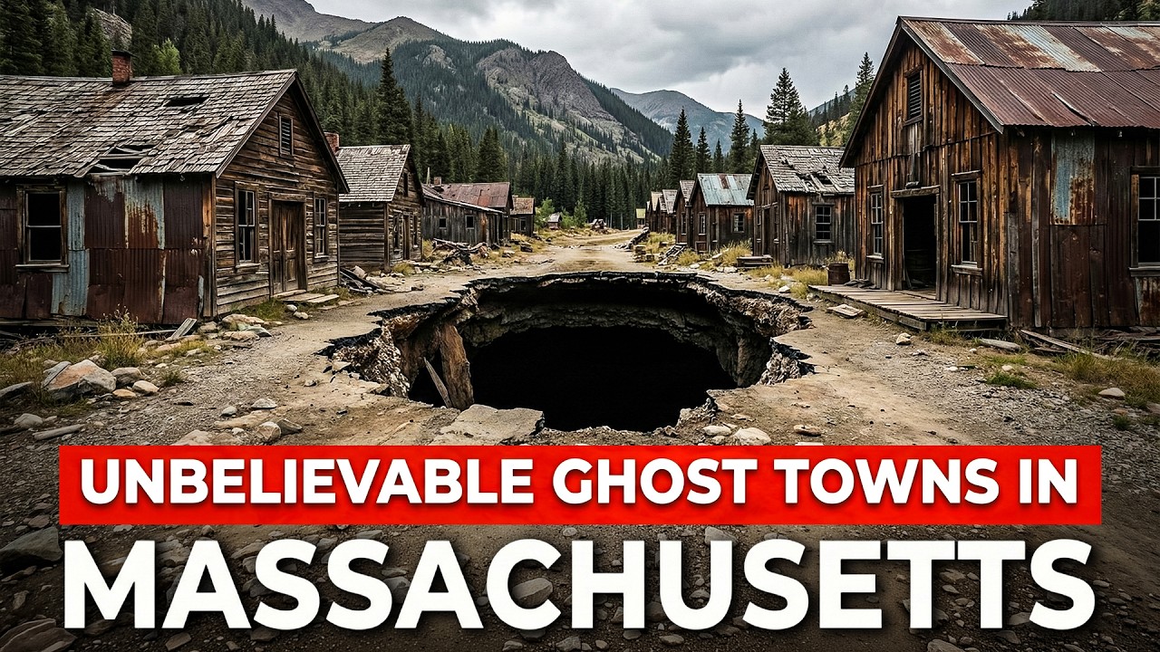 7 UNBELIEVABLE Ghost Towns in Massachusetts!